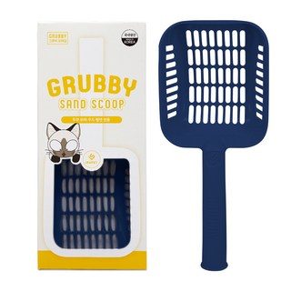 그루비 고양이 두부모래 삽, 딥블루씨, 1개
