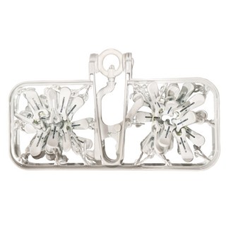 HIKARI 日光生活 極凈晒衣架30夾 360°旋轉 方便吊掛 夾貼止滑, 白色