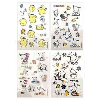 Beauty Home 布丁狗與帕恰狗紋身貼紙 4款組, 1組, 混色