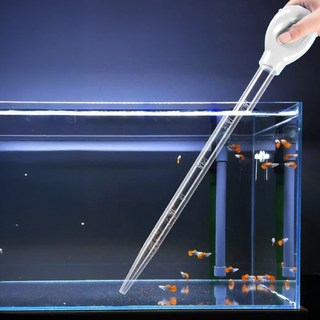 레몽크리프 관상어 어항청소 물갈이 사이펀 스포이드 화이트, 1개