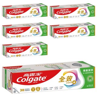 Colgate 高露潔 全效專業潔淨凝露牙膏, 150g, 6條