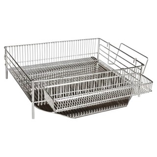 The Class 餐具瀝水架 45 x 31 x 14cm, 1層, 銀色, 1個