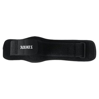 AOLIKES 奧力克斯 加寬加壓護肘 男女通用 不分左右手 均碼可調節, 33 x 9.5cm, 黑色, 1個