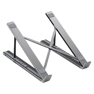 7in1 USB-C Hub 筆電集線器, M48, 灰色, 1個