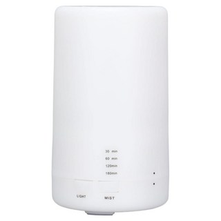 USB多功能夜燈音波加濕香薰機 附精油 7.5x13cm, 七彩款, RTW020229380138