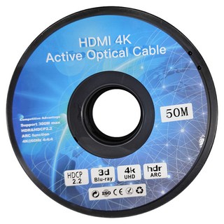 POLYWELL 寶利威爾 HDMI AOC 光纖線 2.0版, 50m, PW15-W60-Q050, 1組