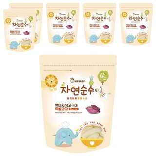 MB BABY 萌寶寶 大米餅 4個月以上, 紫地瓜, 20g, 6包