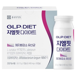 Chong Kun Dang 鍾根堂 GLP孅姿益生菌膠囊, 30顆, 1罐