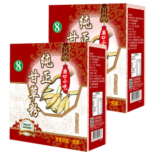 小磨坊 廟口小吃 純正甘草粉, 300g, 2盒