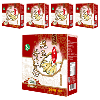 小磨坊 廟口小吃 純正甘草粉, 300g, 5盒