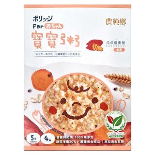 農純鄉 瓜瓜藜麥粥 4包 5個月以上, 600g, 1盒