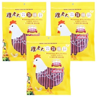 雞老大 軟性點心棒 全犬種適用 低脂點心, 羊肉 + 雞肉, 435g, 3包