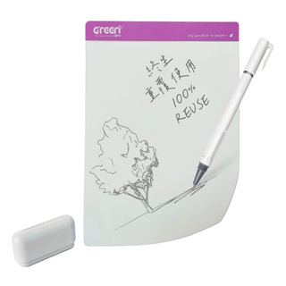Green Board 磁性電紙板 粉色, ABS