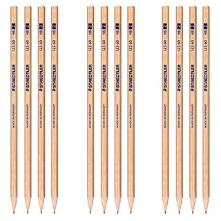 스테들러 네츄럴 우드연필 123-60 HB, 12개