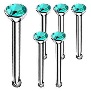 耀眼美人 迷你鋯石鑽銀色養耳棒