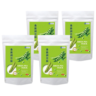 優穀美身 香脆豌豆酥 非油炸 全素, 60g, 4包
