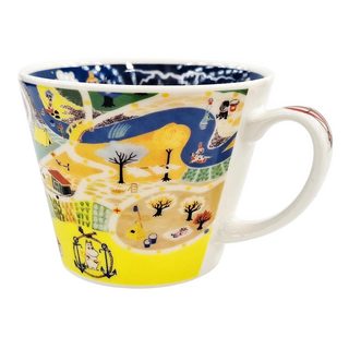 yamaka 山加商店 陶瓷湯杯 350ml 日本產, MOOMIN 多色, 1個