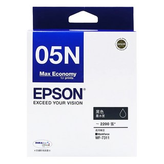 EPSON 墨水匣 適用Epson WF7311, 黑色, 1個