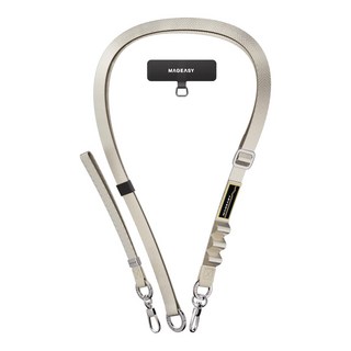 MAGEASY 掛繩 + 掛繩片組 2-in-1 Strap, 星光色, 1組