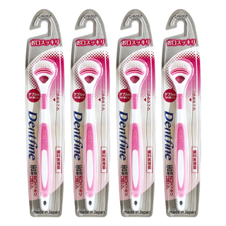 Dentfine 口氣清新舌苔潔淨刷, 162.5g, 4支