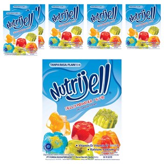 Nutrijell 果凍粉 Original 原味 12包 Set, 180g, 6盒