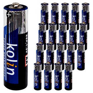 Kolin 歌林 環保綠能碳鋅3號電池 AA, 20顆, 1組