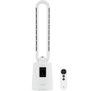 유니맥스 BLDC모터 12단 풍속 날개 없는 선풍기, UMF-BM343W