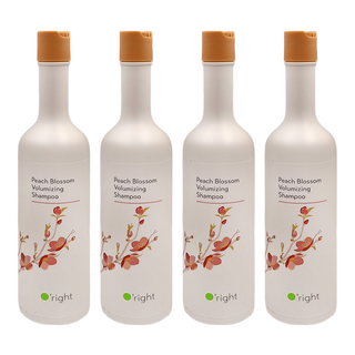 Oright 歐萊德 豐盈洗髮精 桃花, 400ml, 4瓶