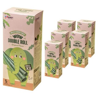 KOKIRI 雙層海苔捲 原味, 25g, 6個