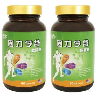 太市 固力今谷軟膠曩, 500mg, 60顆, 2盒