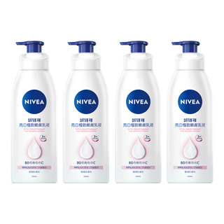 NIVEA 妮維雅 亮白極致嫩膚乳液, 400ml, 4件