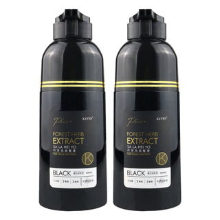 KA'FEN 卡氛 Plus+ 何首烏染髮膏, 曜石純粹黑, 2件