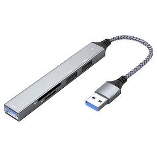 i-gota 愛購它 5in1 極速擴展埠 USB 3.1 Gen1 SD/TF讀卡 USB 2.0*2 GHB-005, UH-174, 1個