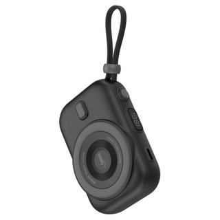 HANG 磁吸自帶式行動電源 無線磁吸快充 可當手機支架使用, PDC, 黑色