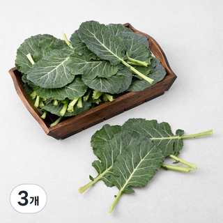 국내산 케일, 500g, 3개