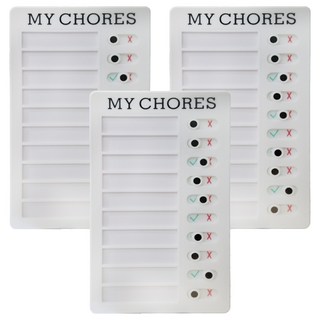 MaDaKkuMi 行程計畫表 待辦清單 每日計畫板 習慣養成板, #08 素色, 3個, 1組