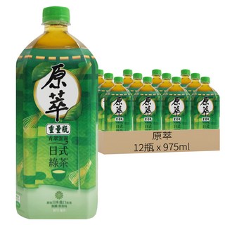 原萃 日式綠茶, 975ml, 12瓶