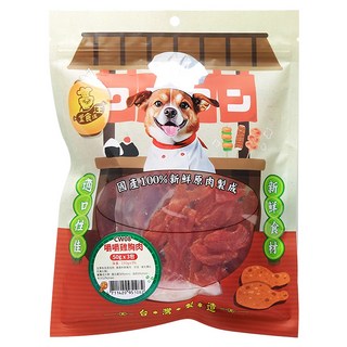 汪汪食堂 犬零食 嚼嚼雞胸肉 國產100%新鮮原肉製成, 150g, 1包