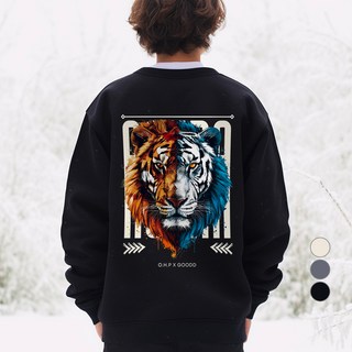 O.H.P ONE HUNDRED PERCENT 男女通用 GOODD 阿修羅刷毛大學T