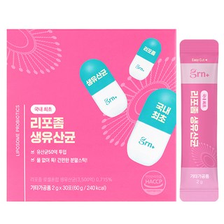 grn 脂質體活性益生菌 優格口味 30入, 60g, 1個