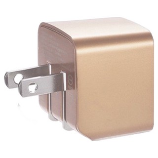 EZGO 2.4A雙輸出USB電源供應器, 金色, 1個