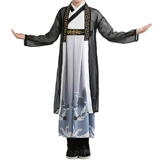 男童女童萬聖節服裝江湖俠客古裝漢服