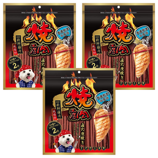 燒肉工房 狗零食, 香濃鮮美牛風味, 300g, 3袋