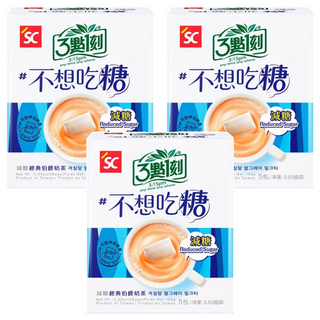 3點1刻 減糖伯爵奶茶, 20g, 5包, 3盒
