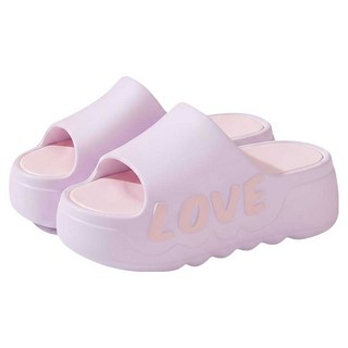 love厚底拖鞋 2589, 紫色, 38~39