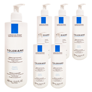 LA ROCHE POSAY 理膚寶水 多容安清潔卸妝乳液, 400ml, 6瓶