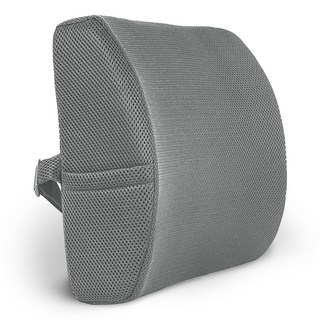 Daehan 多用途記憶腰墊, 灰色, 1入