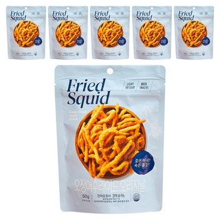 Modern House 原味炸魷魚, 6包, 50g