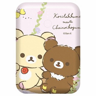 Rilakkuma 拉拉熊 12000 Series PD小圓寶行動電源, PD雙向快充, Type-C 輸入/輸出, 雙PORT同時充電, PRL-127, 花鞦韆