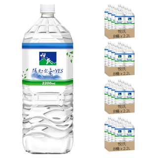 悅氏 天然水, 2200ml, 32桶